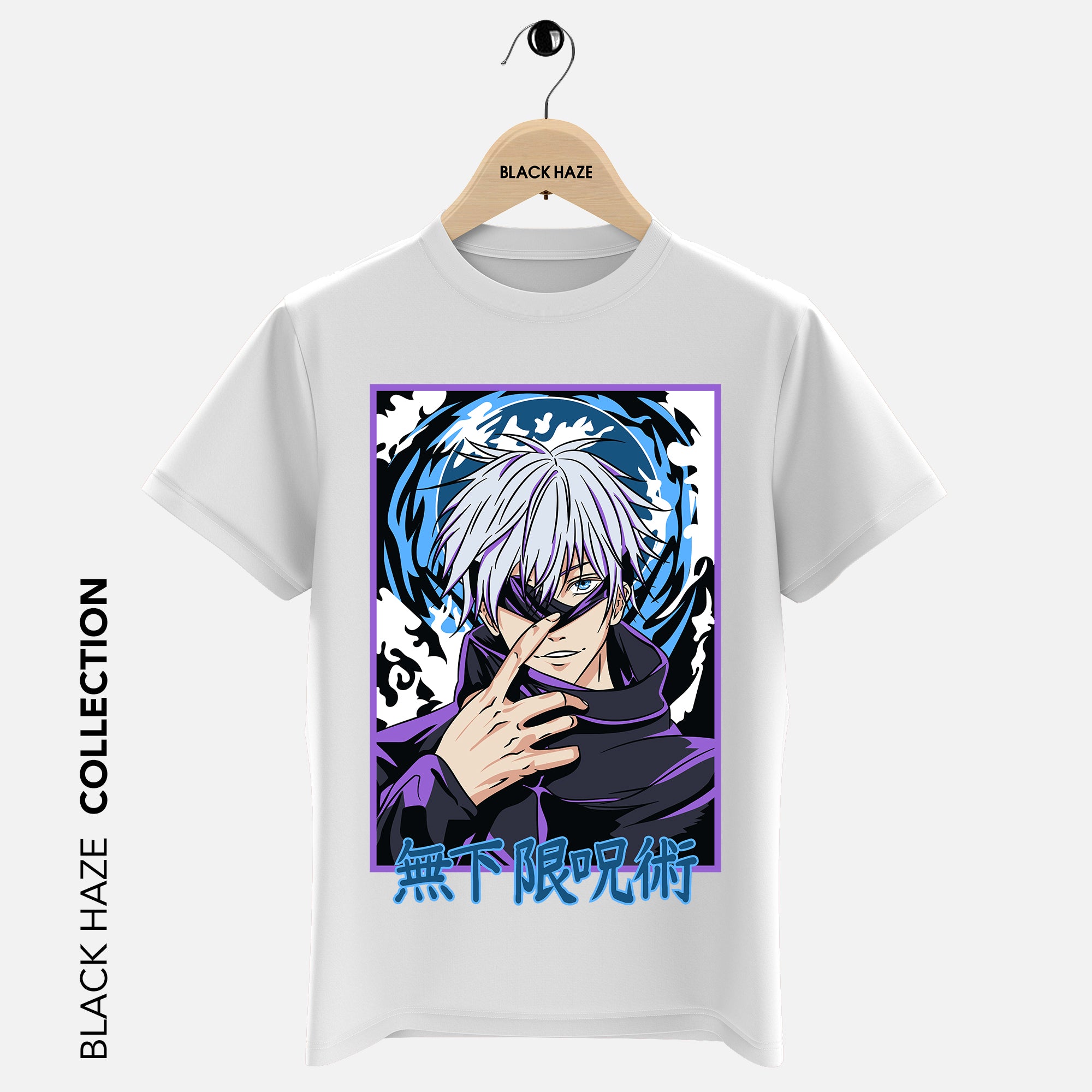 JUJUTSU KAISEN White T-Shirt By BLACK HAZE image 2
