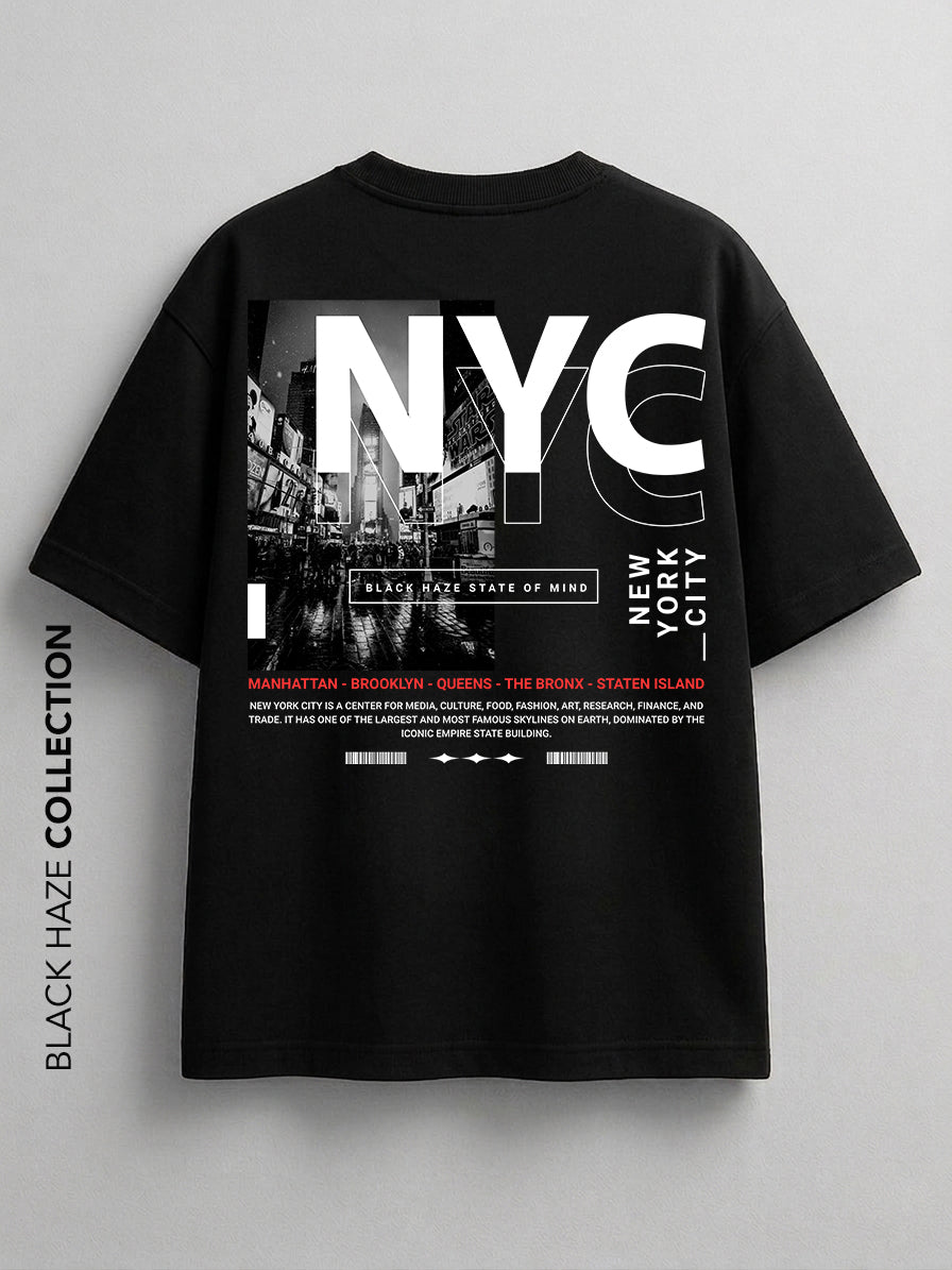 Red NYC T-Shirt by BLACK HAZE image 1