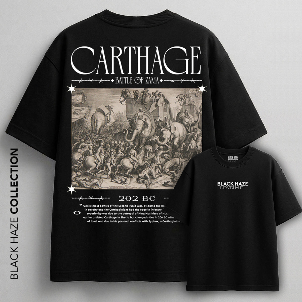 Battle of zama T-Shirt by BLACK HAZE image 1