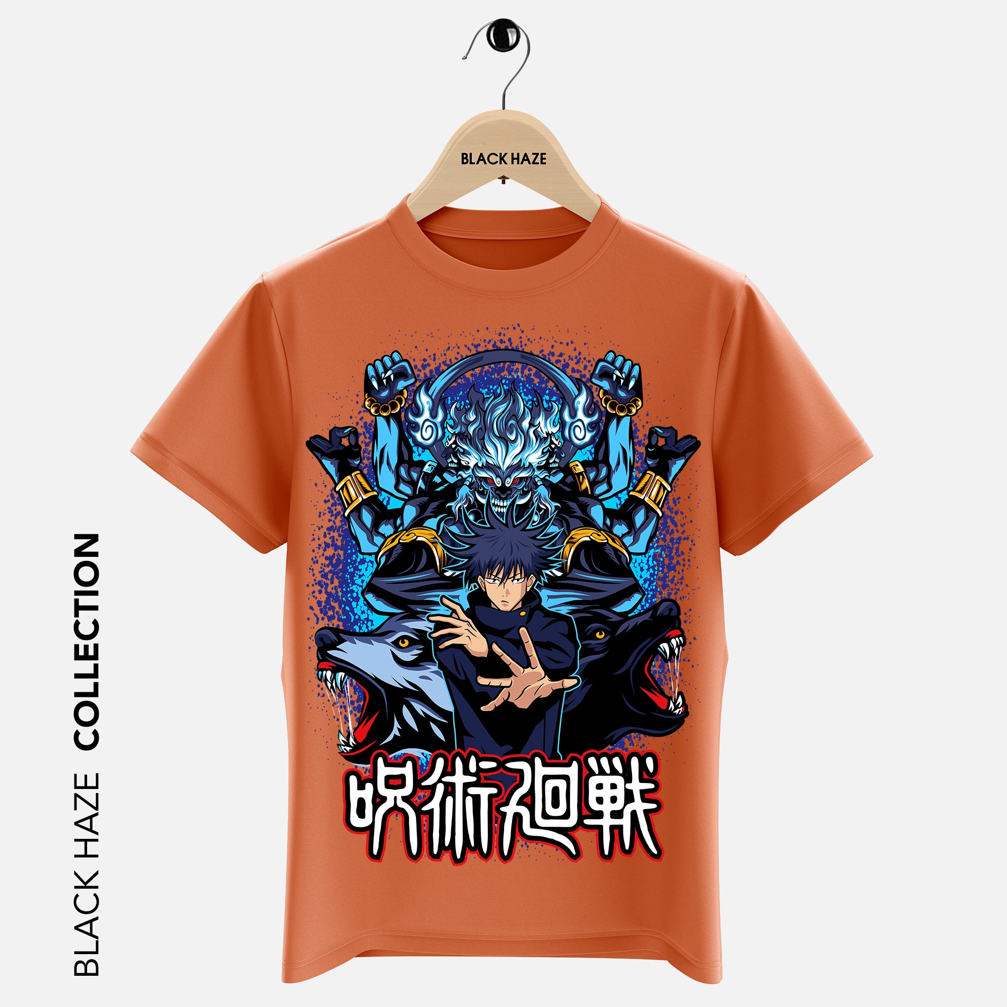 JUJUTSU KAISEN Blue T-Shirt By BLACK HAZE image 5