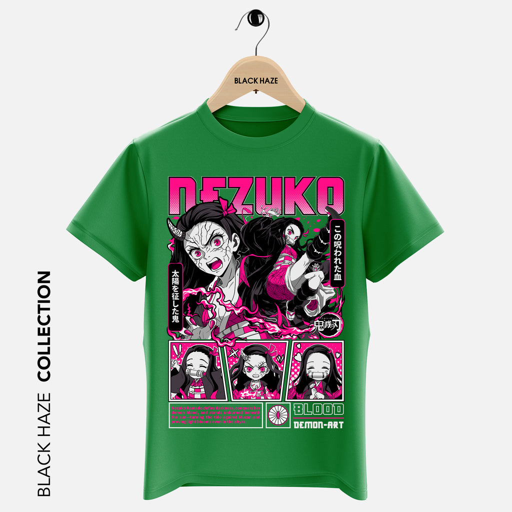 NEZUKO ART T-Shirt By BLACK HAZE image 3
