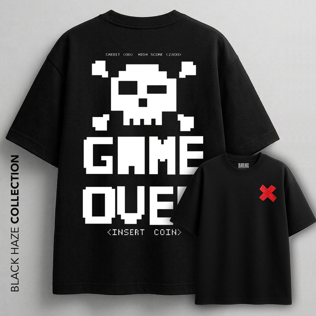 GAME OVER T-Shirt by BLACK HAZE image 0