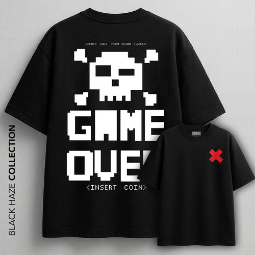 GAME OVER T-Shirt by BLACK HAZE image 0