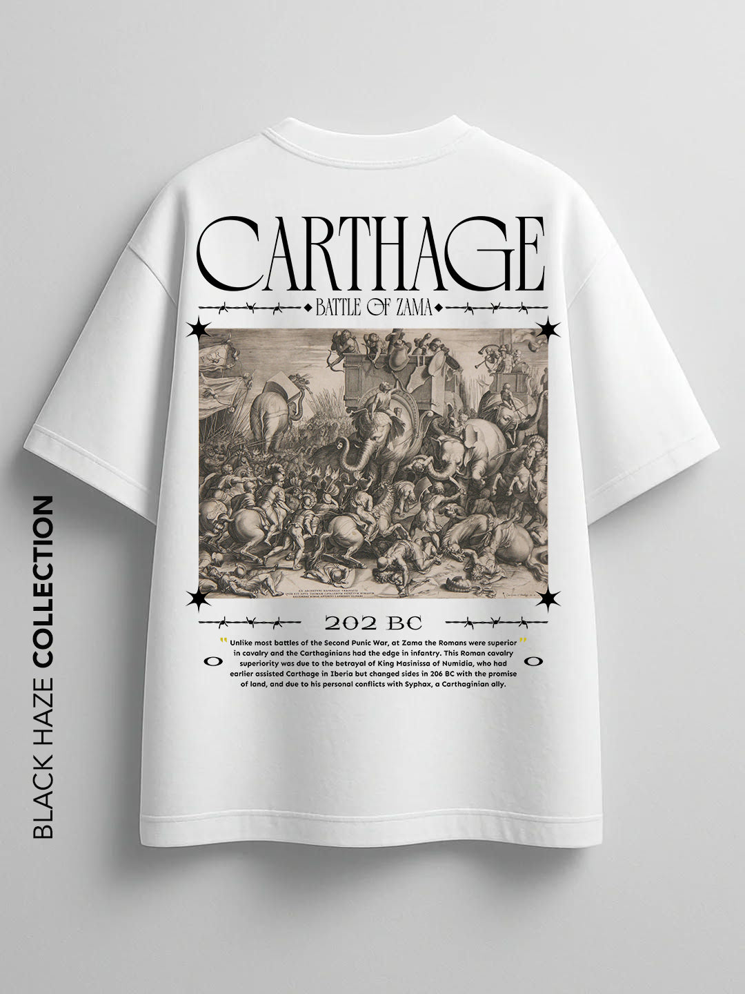 Battle of zama T-Shirt by BLACK HAZE image 3