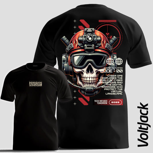 Cyber Ops T-Shirt by VoltJack