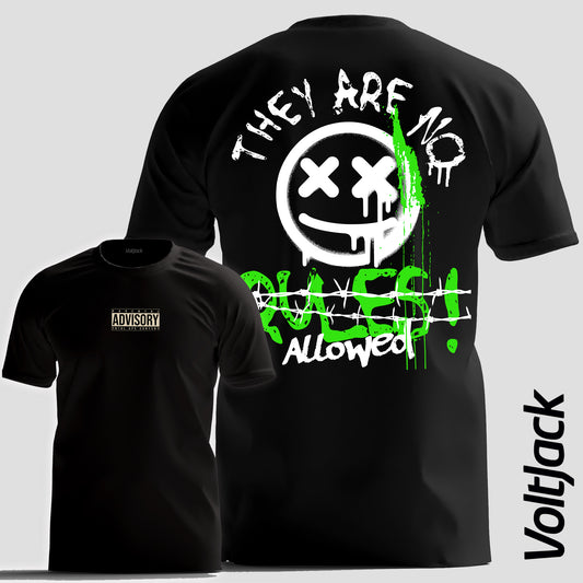 No Rules T-Shirt by VoltJack