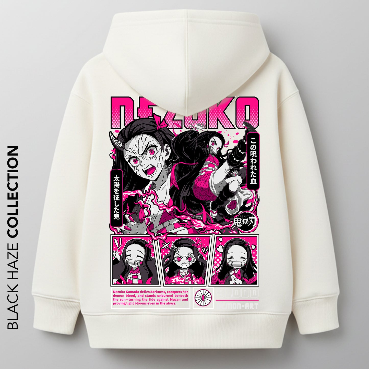 NEZUKO ART Oversize 100% Coton By BLACK HAZE image 0