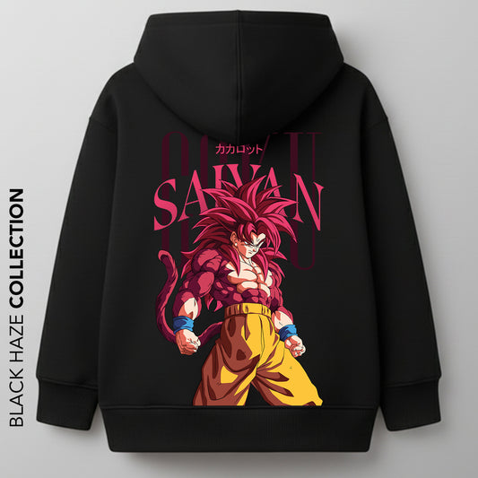 GOKU SUPER SAIYAN Red Oversize 100% Coton By BLACK HAZE image 0