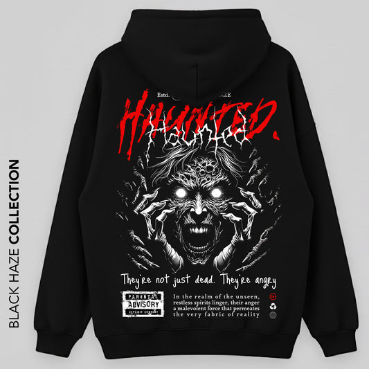 Haunted Oversize Capuche 100% Coton By BLACK HAZE image 0