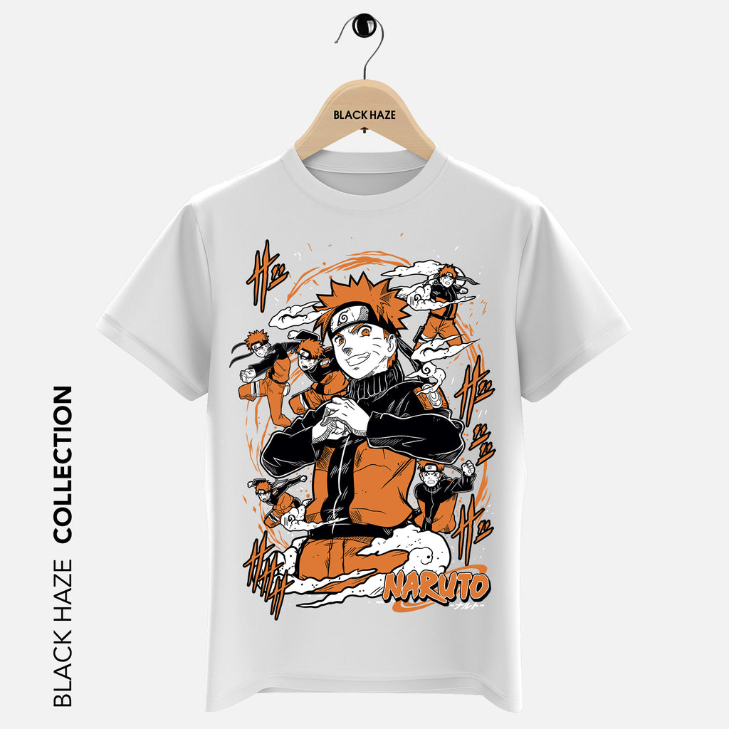 NARUTO UZUMAKI T-Shirt By BLACK HAZE image 2