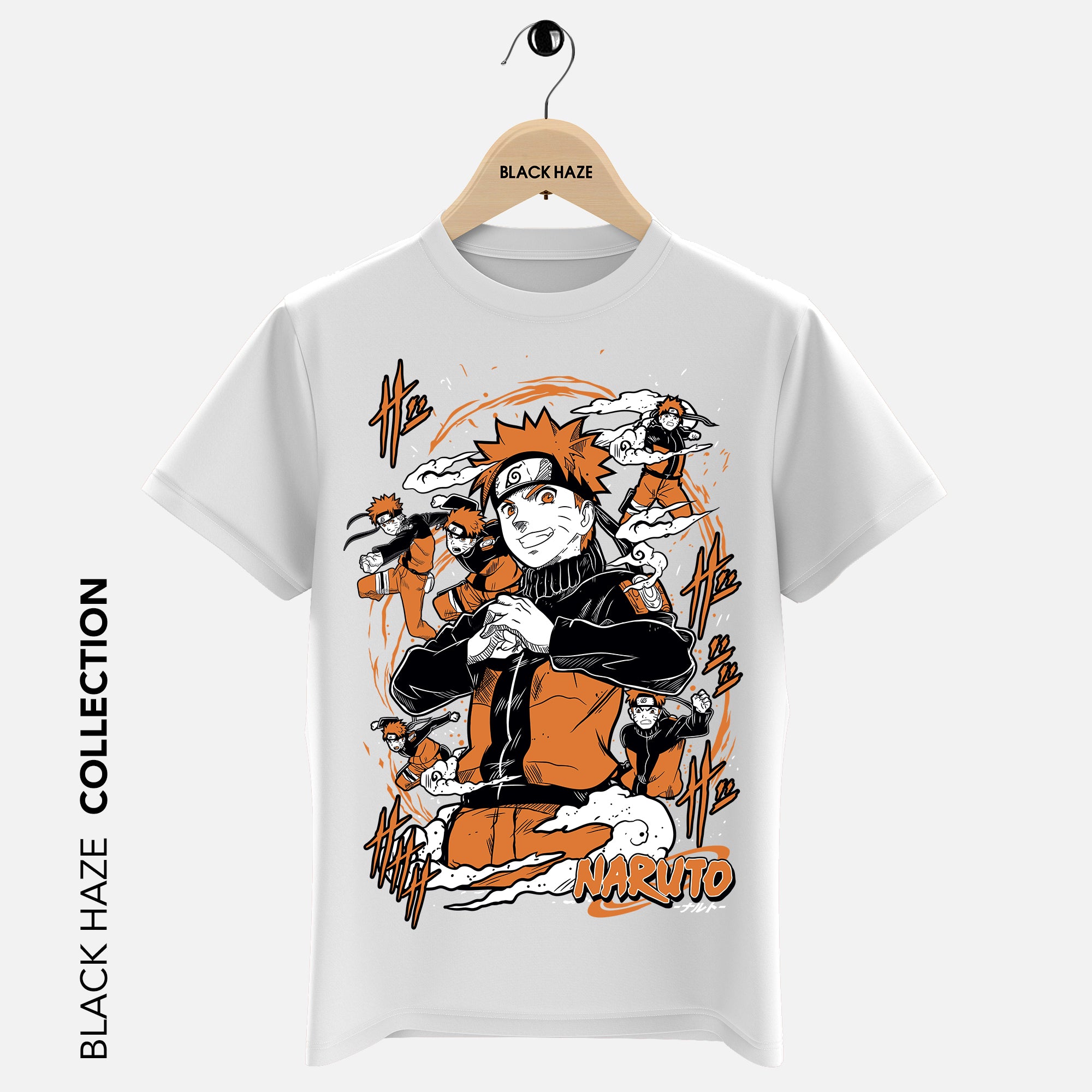 NARUTO UZUMAKI T-Shirt By BLACK HAZE image 2
