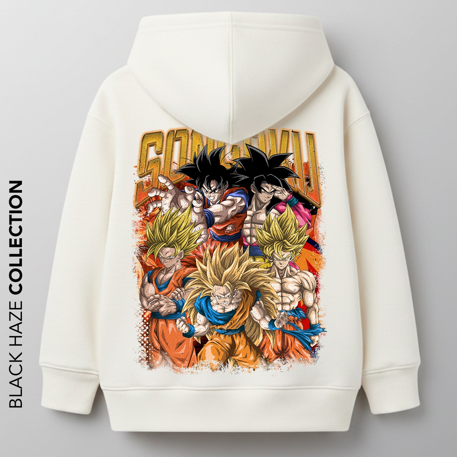 SON GOKU Oversize 100% Coton By BLACK HAZE image 0