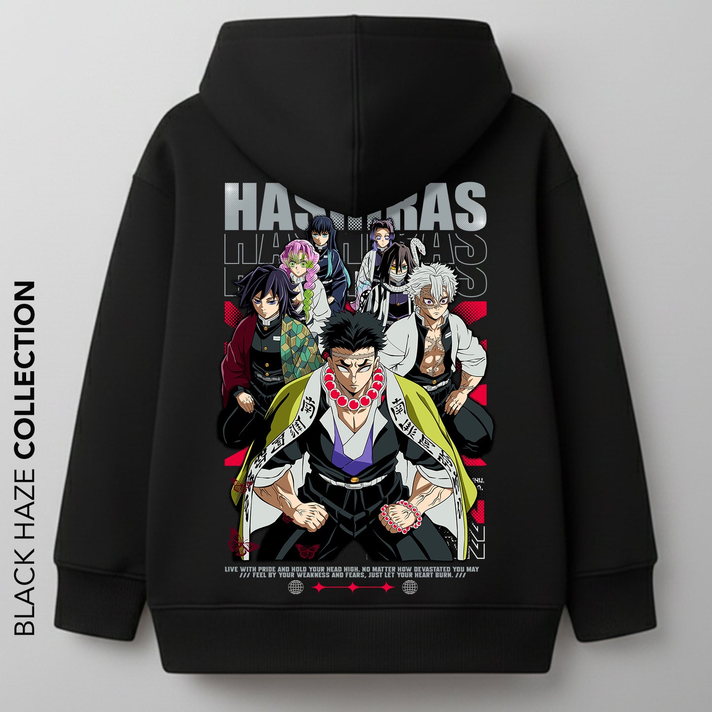 DEMON SLAYER All Oversize 100% Coton By BLACK HAZE image 0