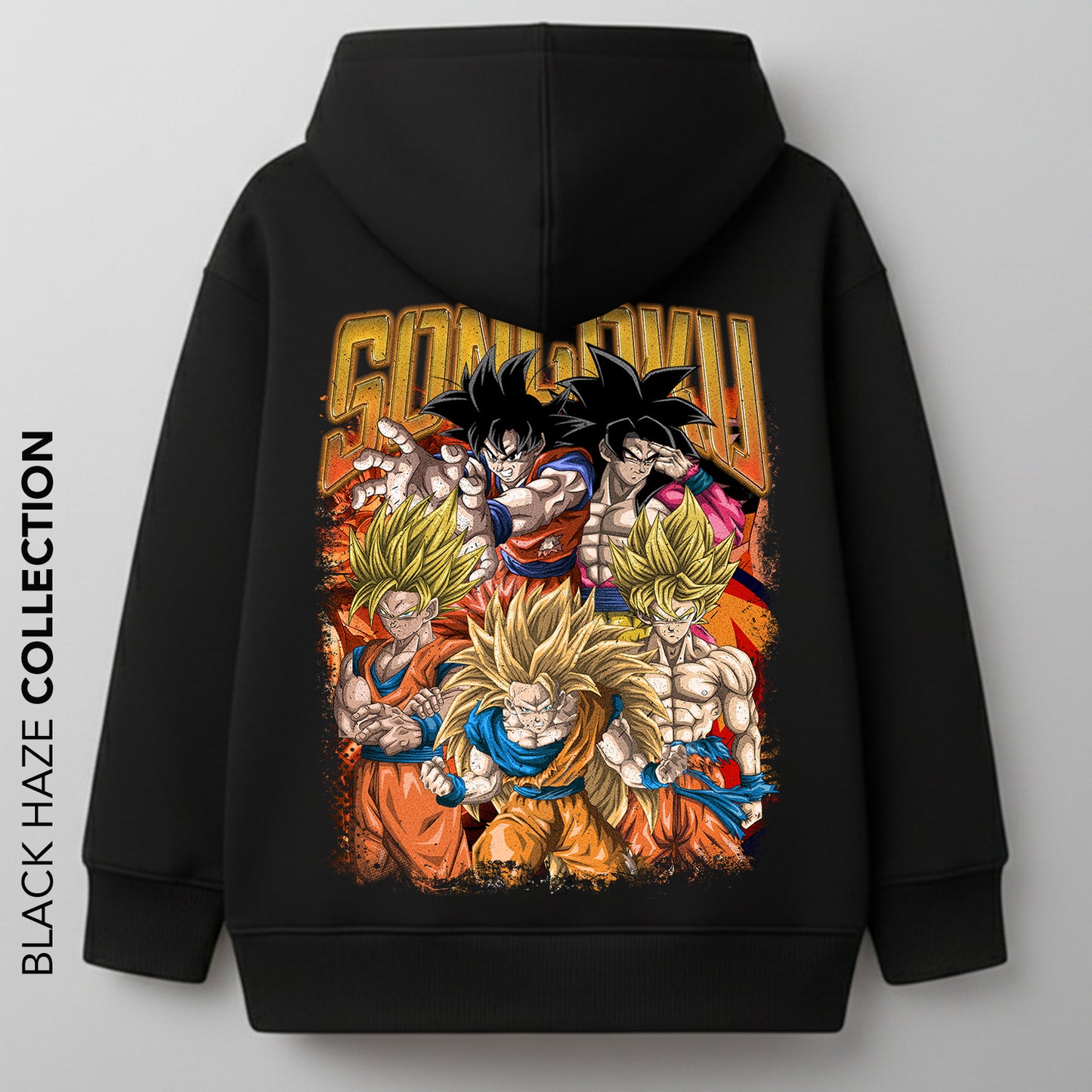SON GOKU Oversize 100% Coton By BLACK HAZE image 0