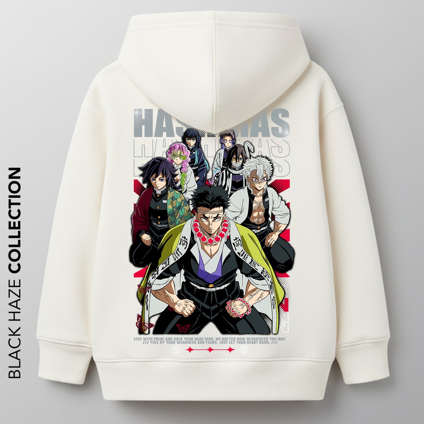 DEMON SLAYER All Oversize 100% Coton By BLACK HAZE image 0