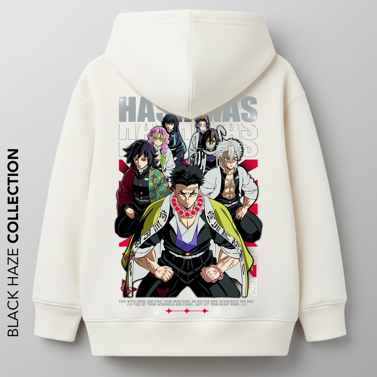 DEMON SLAYER All Oversize 100% Coton By BLACK HAZE image 0