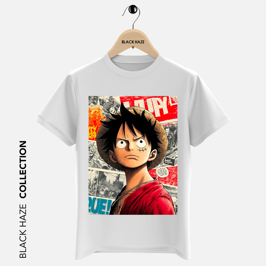 Luffy NP T-Shirt By BLACK HAZE image 2