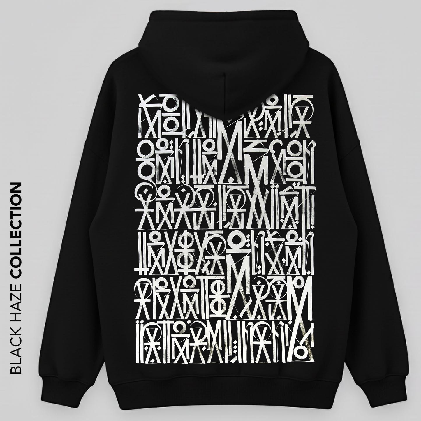 Amazigh Oversize Capuche 100% Coton By BLACK HAZE image 0