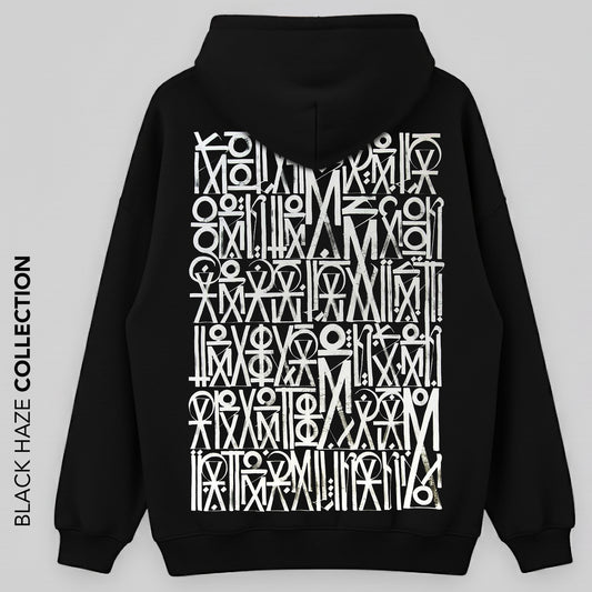 Amazigh Oversize Capuche 100% Coton By BLACK HAZE image 0