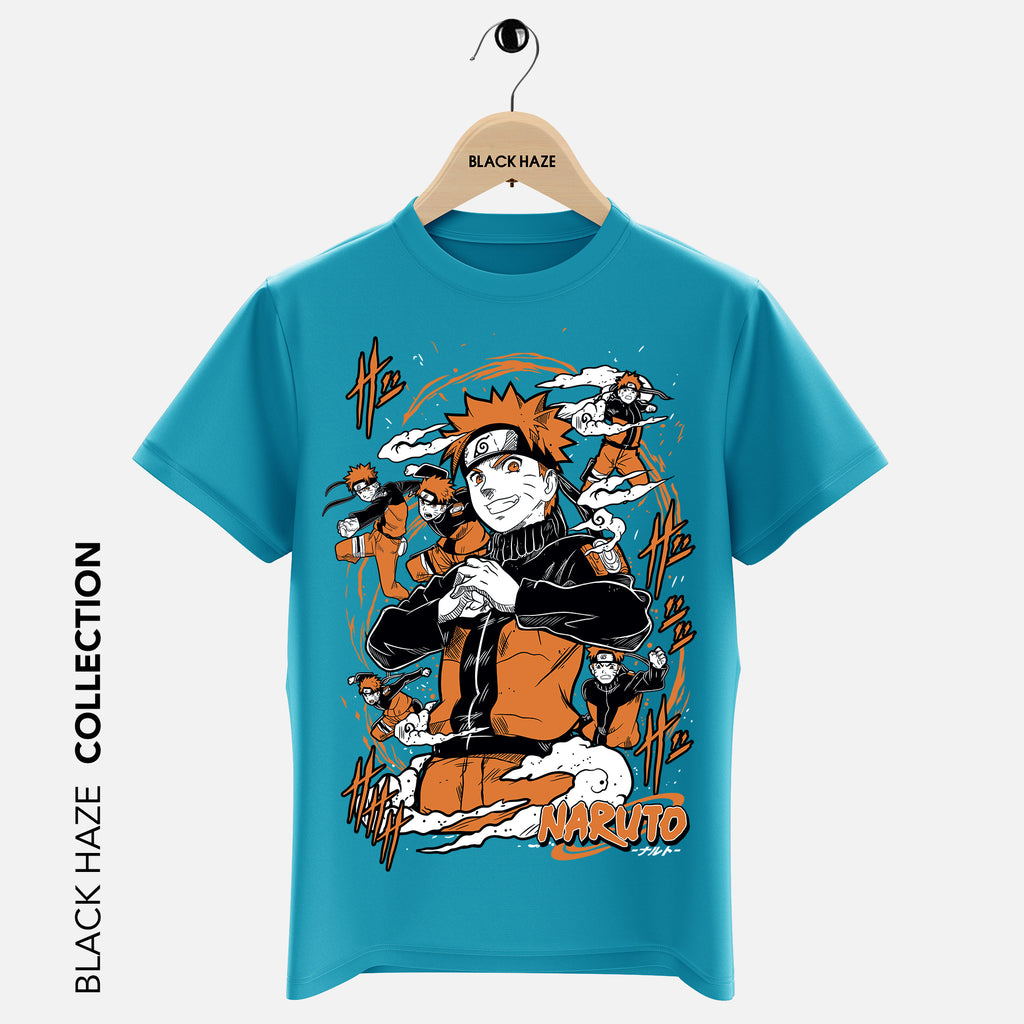 NARUTO UZUMAKI T-Shirt By BLACK HAZE image 3