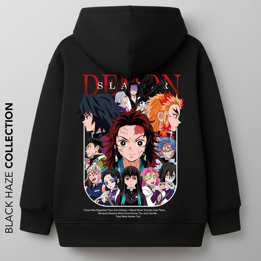 DEMON SLAYER Humain Oversize 100% Coton By BLACK HAZE image 0