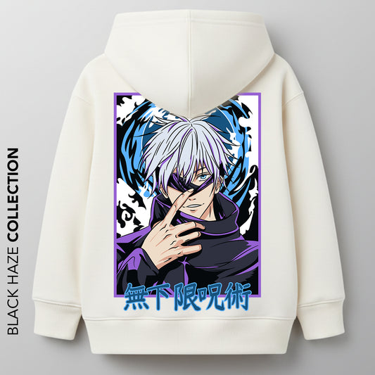 JUJUTSU KAISEN White Oversize 100% Coton By BLACK HAZE image 0
