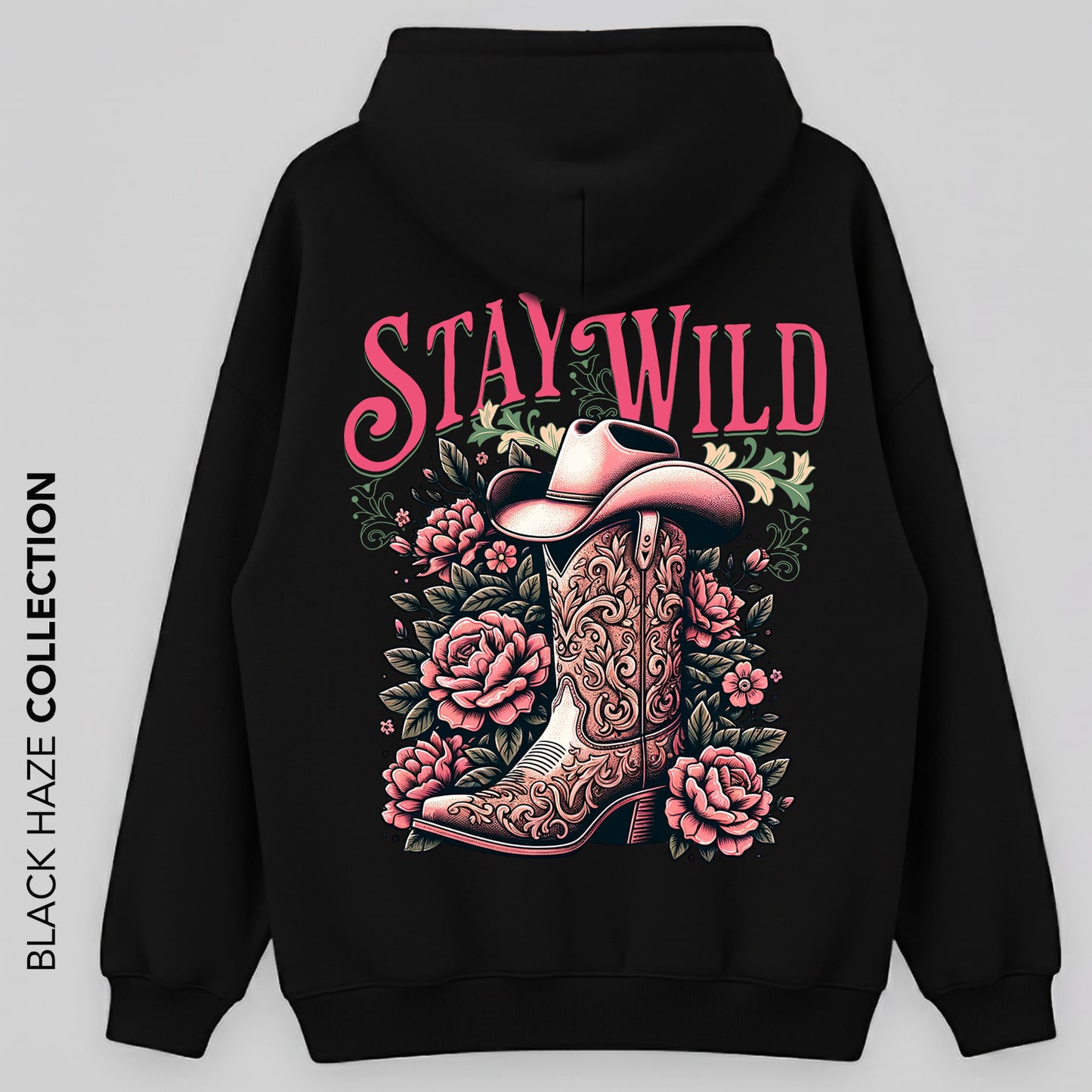 Wild Oversize Capuche 100% Coton By BLACK HAZE image 1