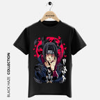 ITACHI Red Eyes T-Shirt By BLACK HAZE image 1