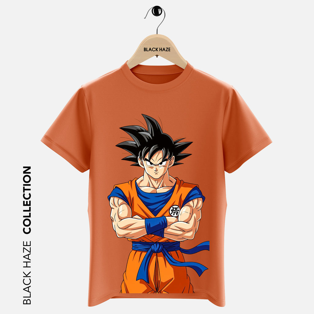 Goku Stand T-Shirt By BLACK HAZE image 0