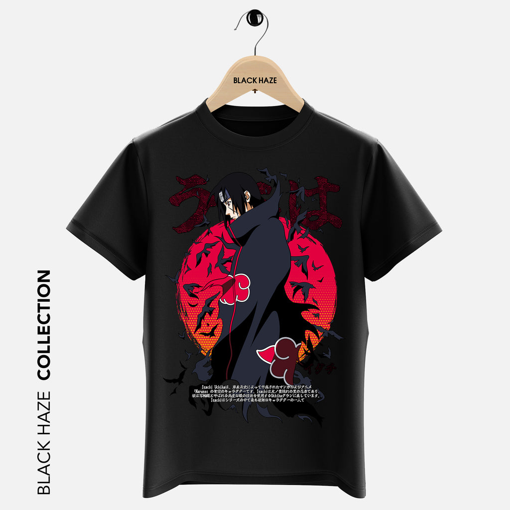 ITACHI Circle T-Shirt By BLACK HAZE image 1