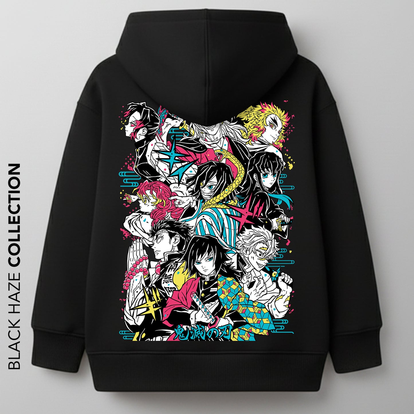 DEMON SLAYER All Oversize 100% Coton By BLACK HAZE image 1