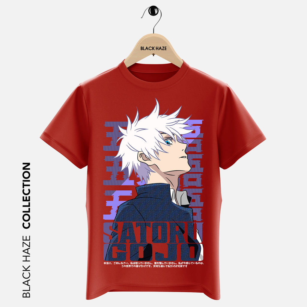 SATURO GOJO T-Shirt By BLACK HAZE image 0