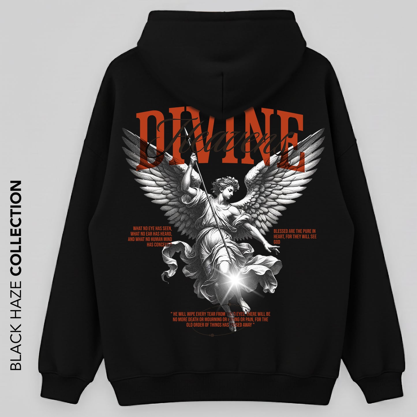 Divine Oversize Capuche 100% Coton By BLACK HAZE image 1