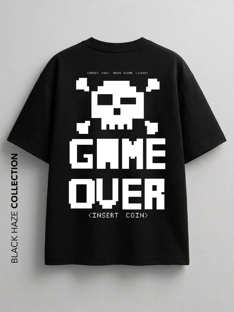 GAME OVER T-Shirt by BLACK HAZE image 1