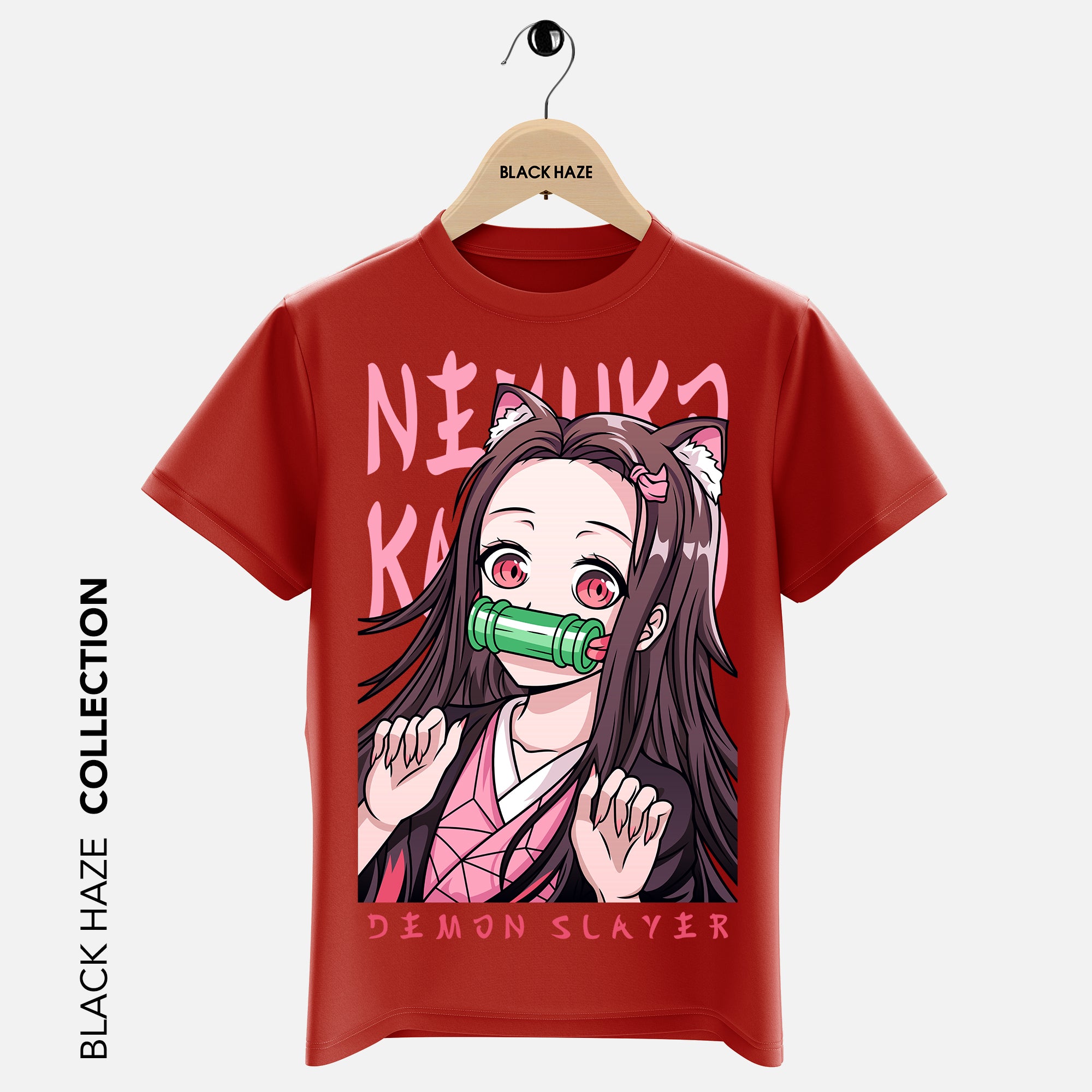 NEZUKO Pinky T-Shirt By BLACK HAZE image 0