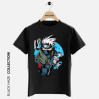 KAKASHI BLEU T-Shirt By BLACK HAZE image 4