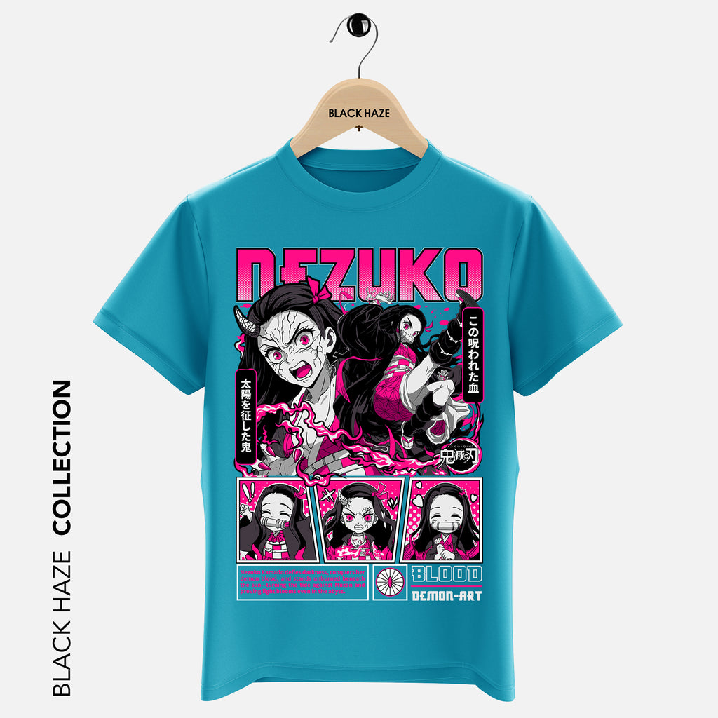 NEZUKO ART T-Shirt By BLACK HAZE image 2