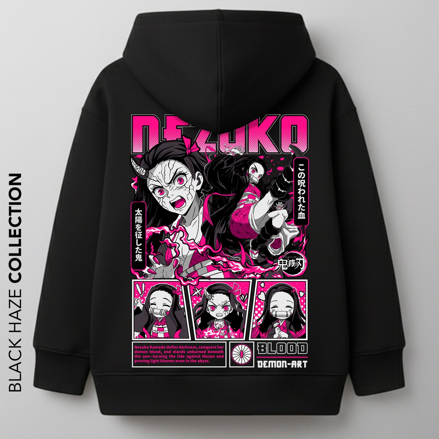 NEZUKO ART Oversize 100% Coton By BLACK HAZE image 0