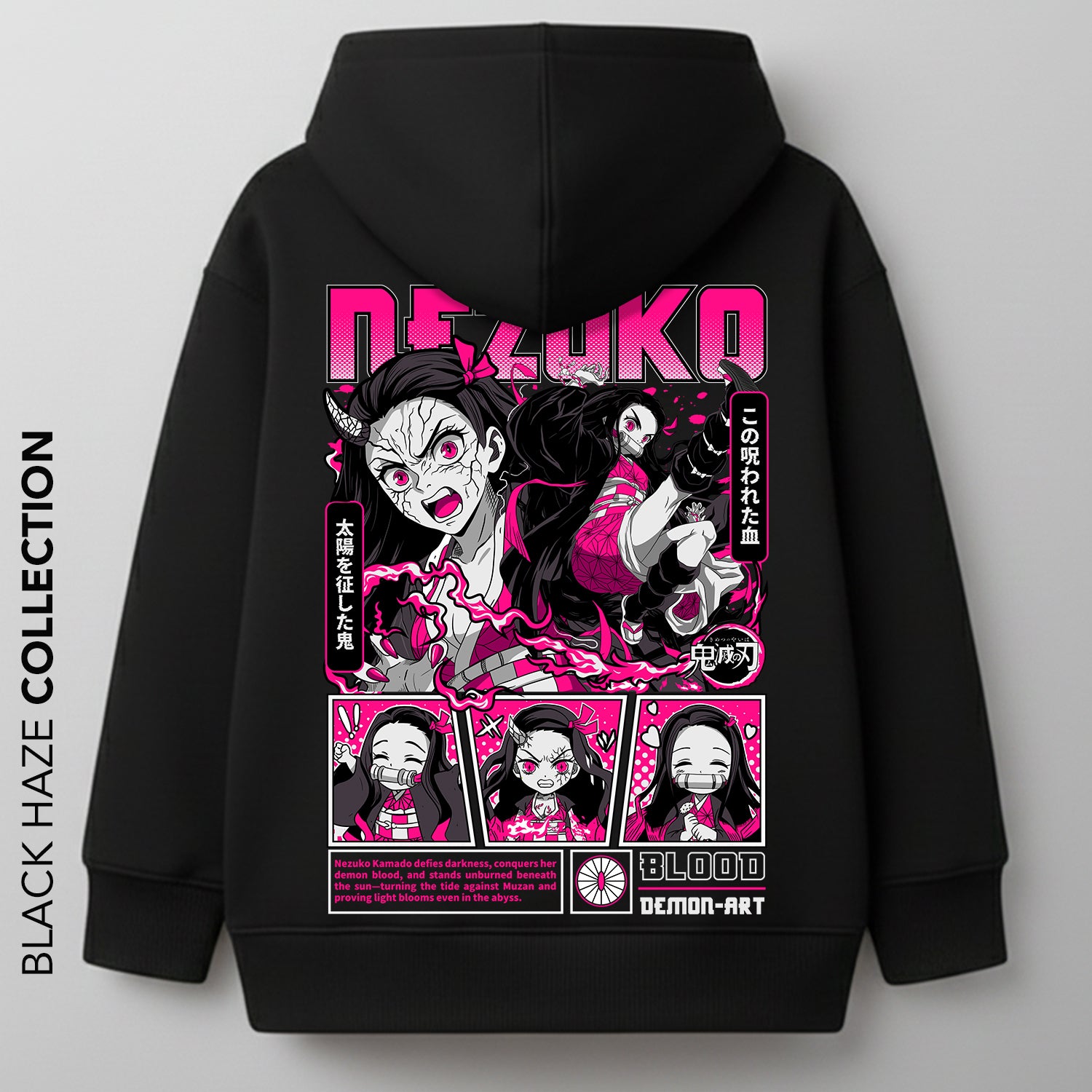 NEZUKO ART Oversize 100% Coton By BLACK HAZE image 0