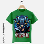 JUJUTSU KAISEN Blue T-Shirt By BLACK HAZE image 4