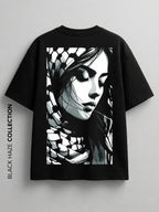 Lady Keffiya T-Shirt by BLACK HAZE image 1
