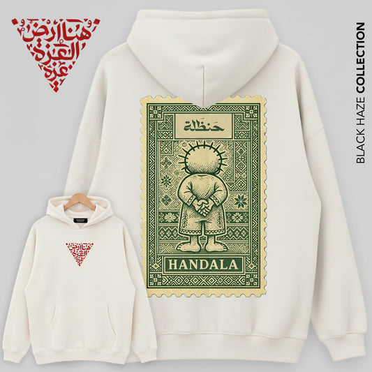 Handala Oversize Capuche 100% Coton By BLACK HAZE image 0