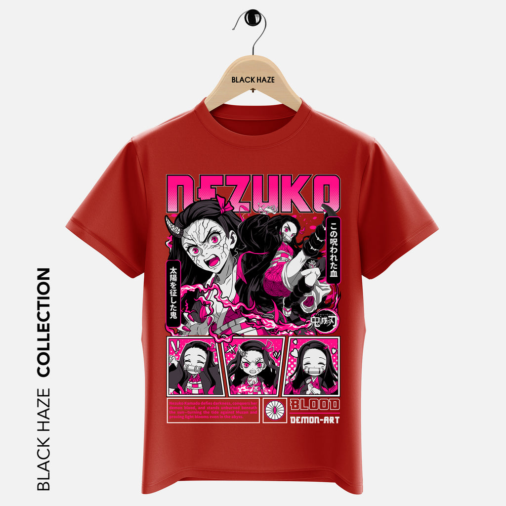 NEZUKO ART T-Shirt By BLACK HAZE image 1