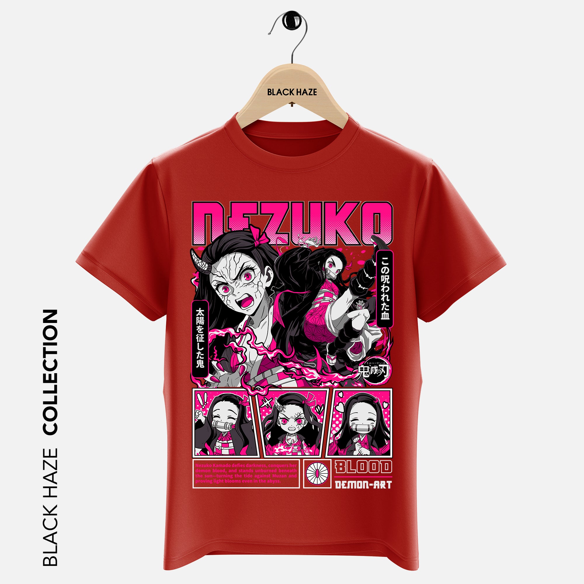 NEZUKO ART T-Shirt By BLACK HAZE image 1