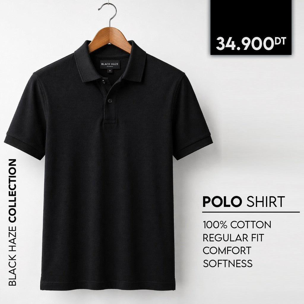 Polo en Maille Piquée by BLACK HAZE