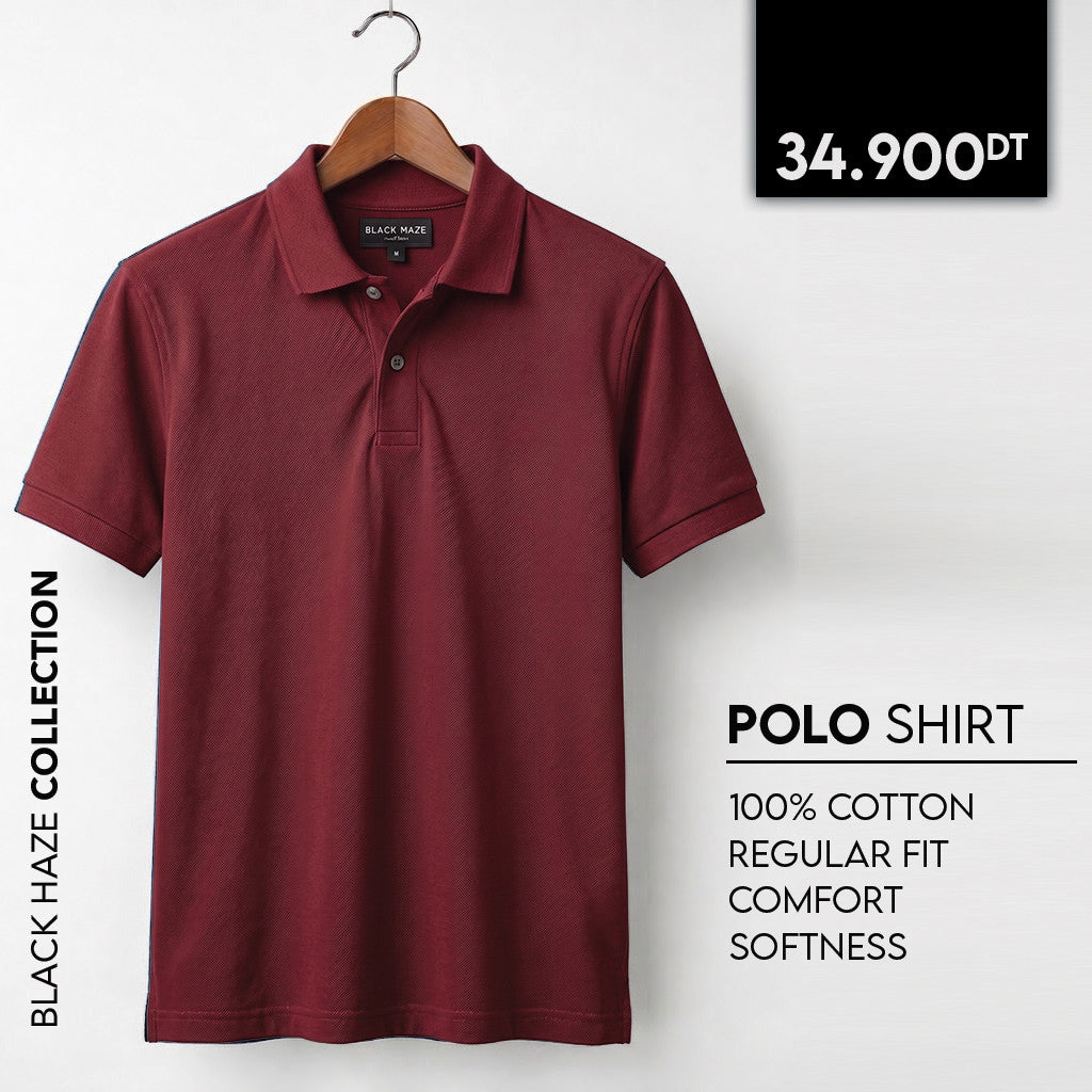 Polo en Maille Piquée by BLACK HAZE