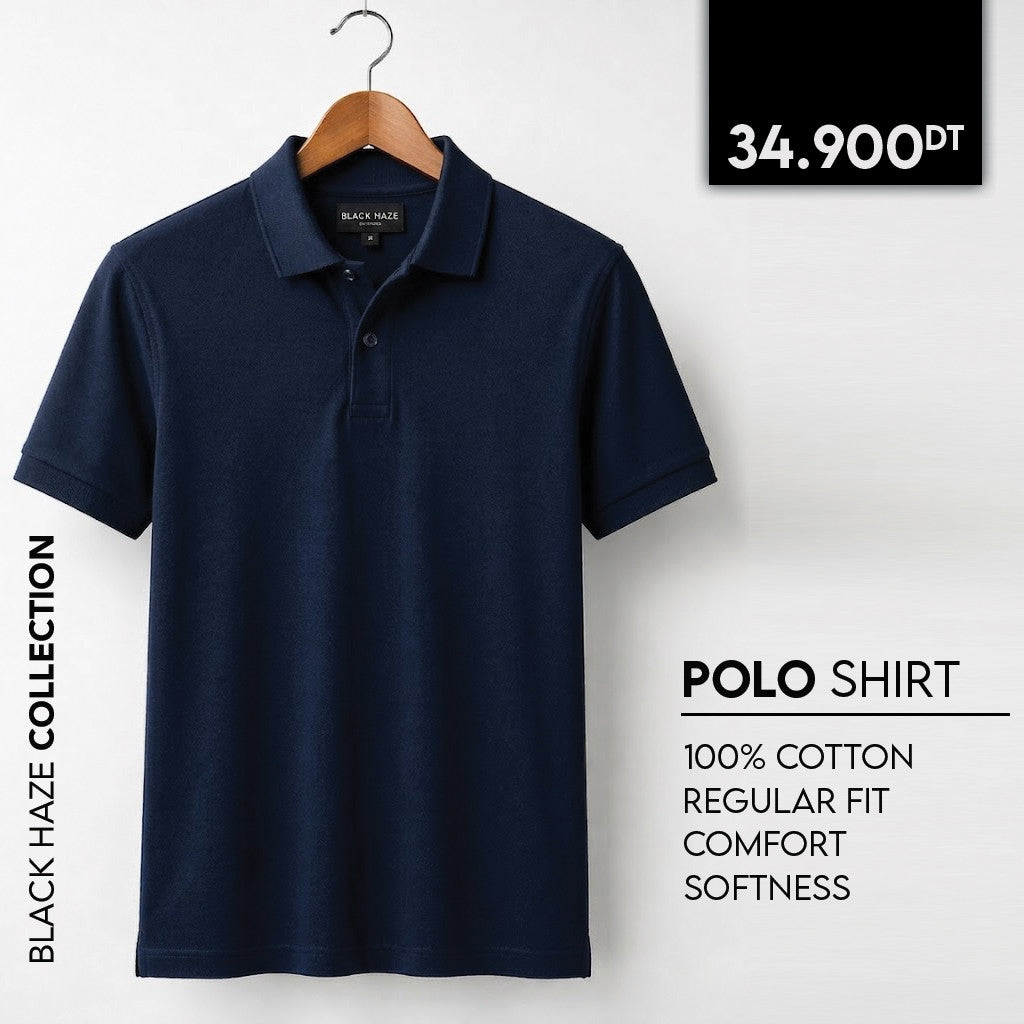 Polo en Maille Piquée by BLACK HAZE